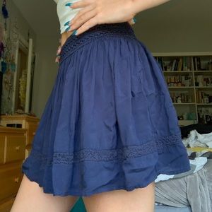 Navy Blue Aeropostale Skirt